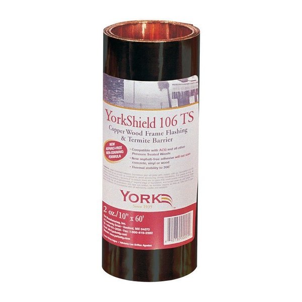 York FLASH TS COPPER 10""X60' RESYS0210